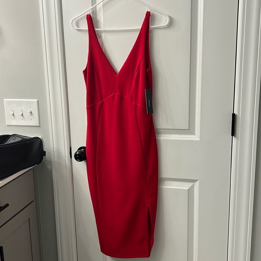 Lulu’s Red Cocktail Dress